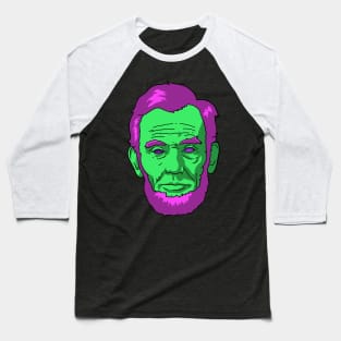 Atomic Lincoln Baseball T-Shirt